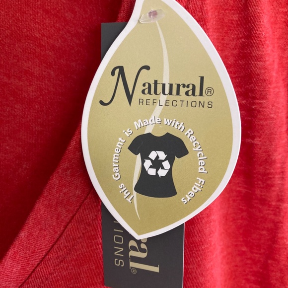 Natural Reflections Tank Top Sz Small Rusty Red - Picture 3 of 5